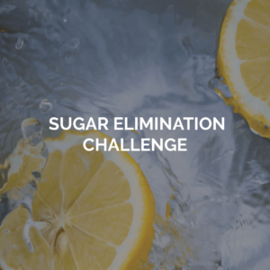 Sugar Elimination Challenge image of lemons in water
